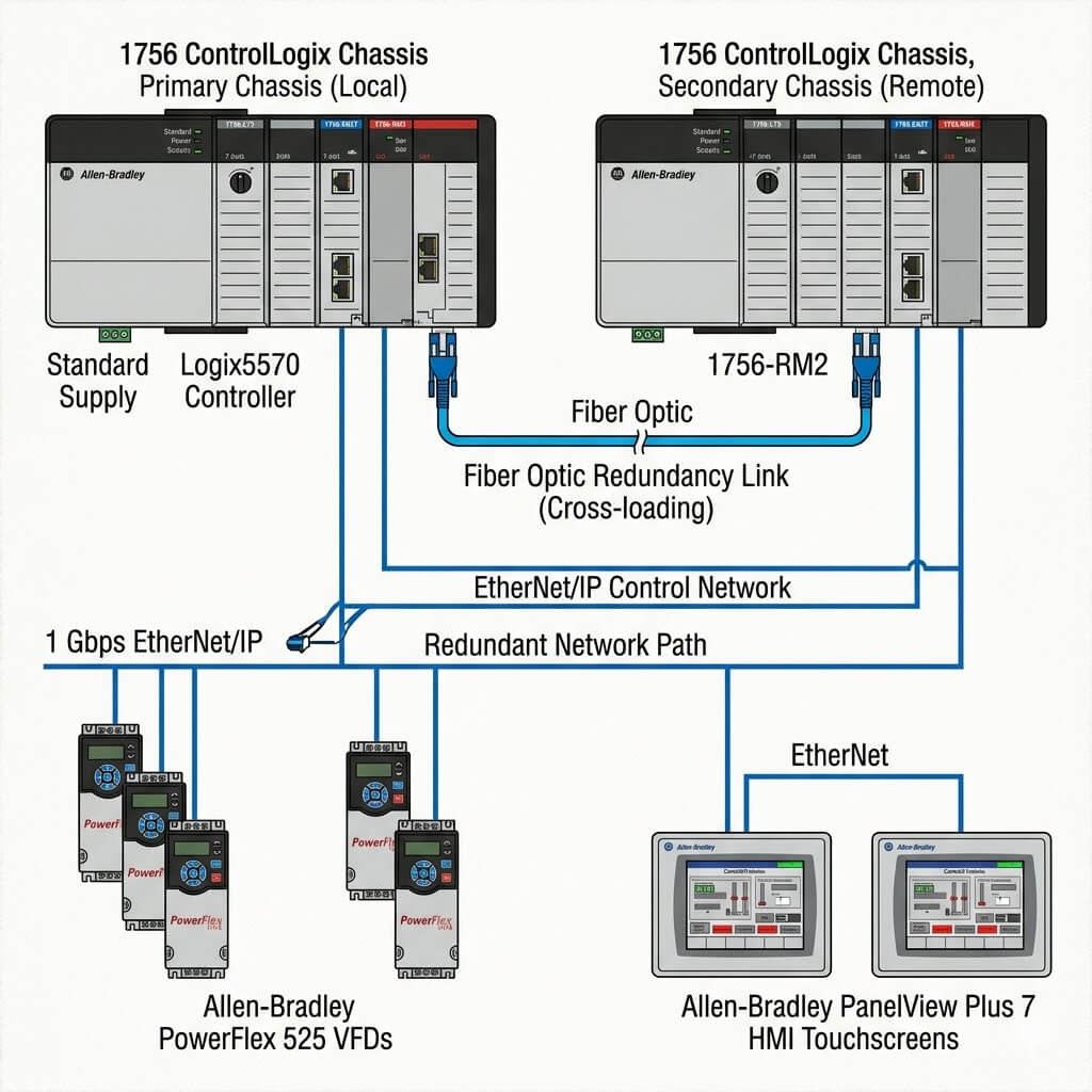 Allen-Bradley 1756 factory automation and motion control architecture